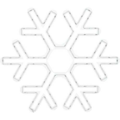 Vánoční LED dekorace Colouring snowflake 90 LED