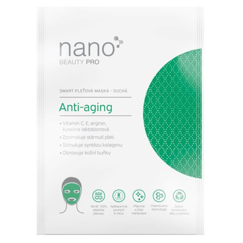 nanoBeauty Anti-Aging nanovlákenná maska-