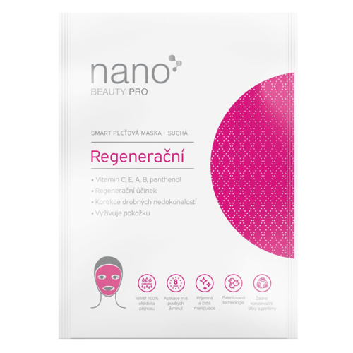 nanoBeauty Regenerační nanovlákenná maska-