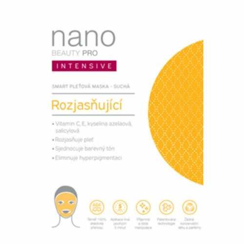 nanoBeauty Rozjasňující nanovlákenná maska INTENSIVE-