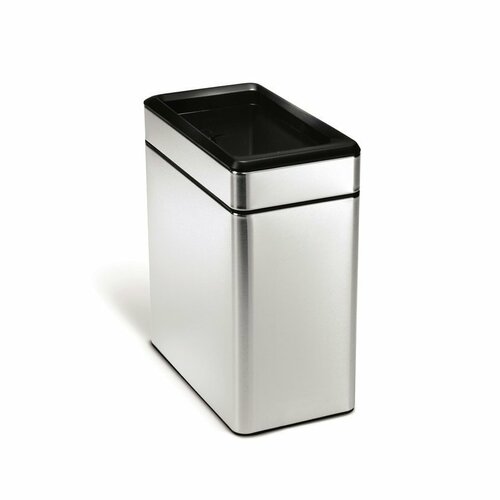 Simplehuman Hranatý otevřený koš 10 l-Simplehuman